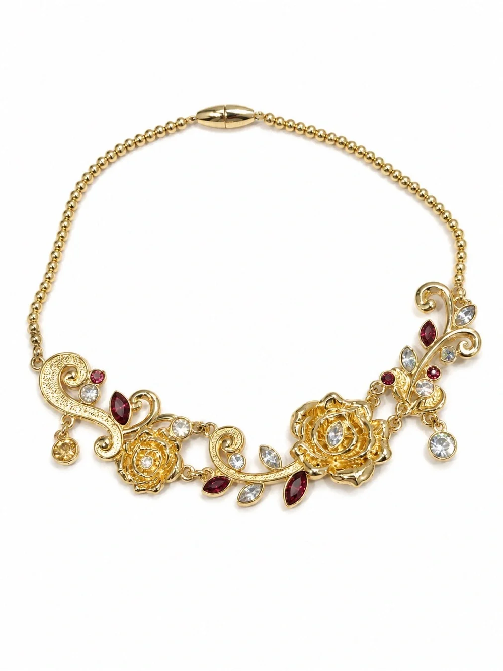 Disney Store Belle Costume Necklace